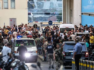 লেবাননে ভয়াবহ বিস্ফোরণ।