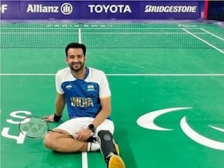 ব্যাডমিন্টনে সোনা জিতলেন নীতিশ কুমার 