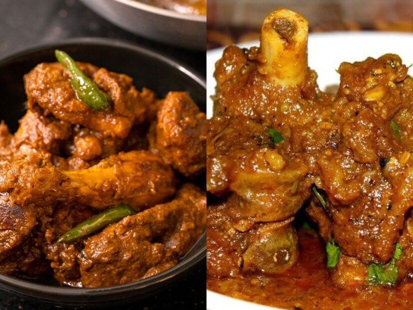 অমৃতা মুখোপাধ্যায়, যিনি আইআইটি বোম্বেতে এই বিষয়ে দীর্ঘদিন ধরে কাজ করেছেন, লিখেছেন যে মাটন কারির জন্য পাঁঠার 'জাং' সবচেয়ে ভাল। এতে লিভার যোগ করলে এর স্বাদ অনেক বেড়ে যায়। উরুর হাড় ও মাংস অত্যন্ত ভাল থাকে।