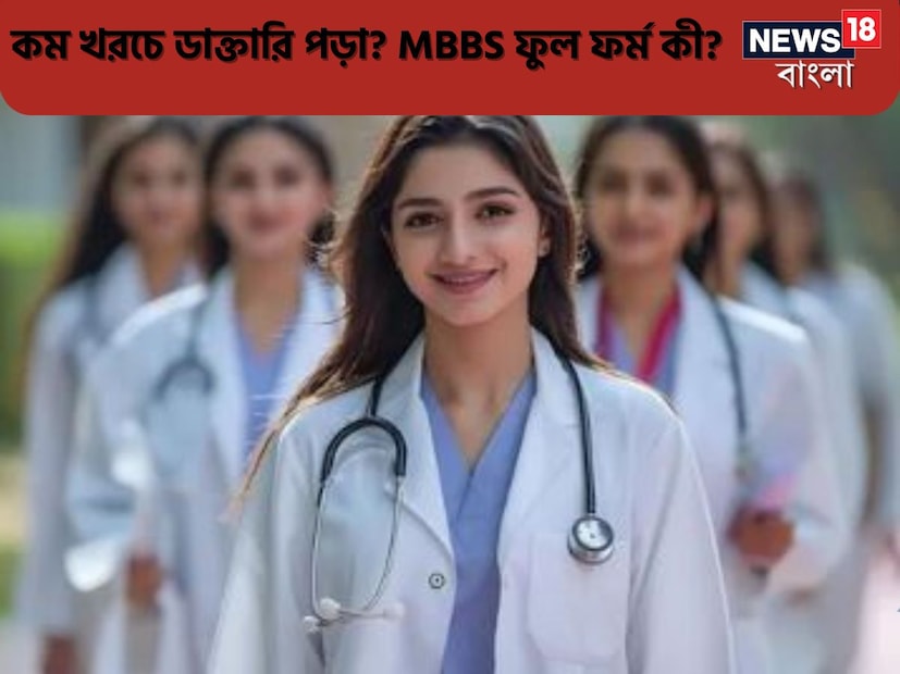 MBBS-র ফুল ফর্ম হল ব্যাচেলর অফ মেডিসিন অ্যান্ড ব্যাচেলর অফ সার্জারি৷ 