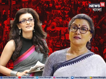 কলেজ স্কোয়ার থেকে ধর্মতলা পর্যন্ত নাগরিকদের মহামিছিল! আমজনতার সঙ্গে পথে অপর্ণা, উষসী, স্বস্তিকারাও