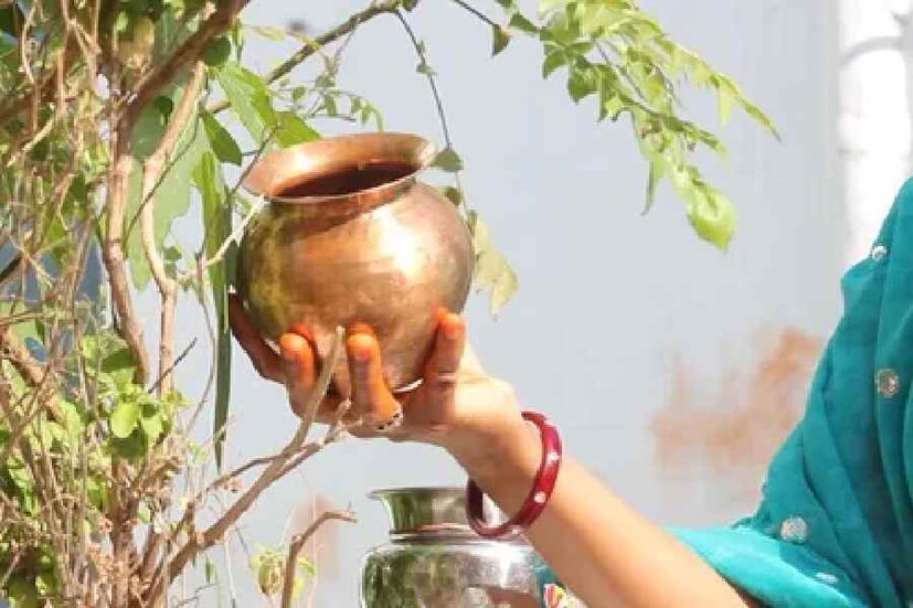 আজ এক ঘটি জল রেখে দিন বাড়ির ডাইনিং রুম বা বেডরুমে৷ পর দিন সকালে ওই জল আপনার বাড়ির সদর দরজার বাইরে ডানদিকে ও বাঁ দিকে ফেলে দিন৷ মনে করা হয় এতে চন্দ্রগ্রহণের কুপ্রভাব কেটে যায়৷