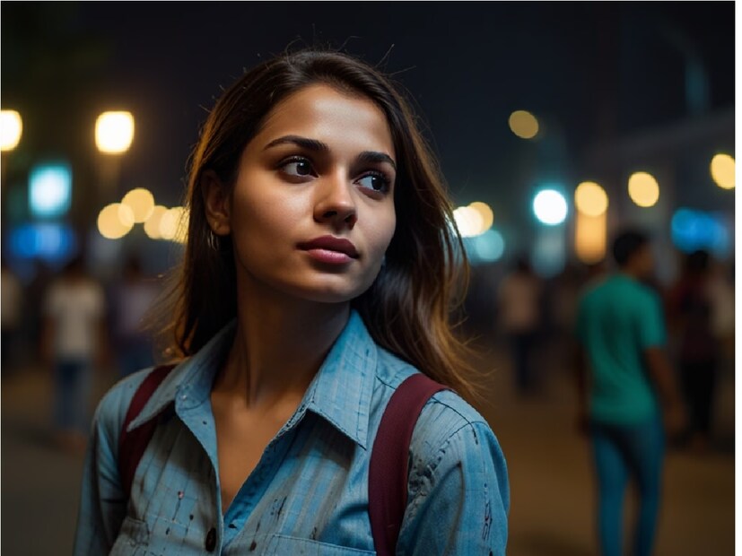 AI- অনুসারে ভারতে মহিলাদের নিরাপত্তা অনেক বিষয়ের  উপর নির্ভরশীল৷ এর মধ্যে প্রধান হল অপরাধের হার, পাবলিক ট্রান্সপোর্টের  অর্থাৎ গণ পরিবহন ব্যবস্থা, রাতের সময় নিরাপত্তা, আইনশৃঙ্খলা এবং সামাজিক পরিবেশ। Photo- Represnetative