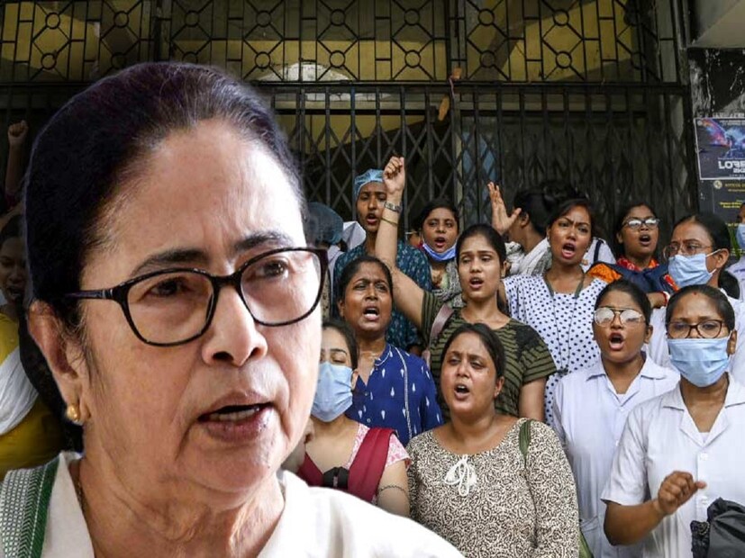 জুনিয়র ডাক্তারদের সঙ্গে বরাবরই আলোচনার মাধ্যমে সমাধান সূত্র বের করার পক্ষপাতী মুখ্যমন্ত্রী। আগেও একাধিক বার, এমনকী শনিবার দুপুরে স্বাস্থ্য ভবনের সামনে জুনিয়র ডাক্তারদের ধরনাস্থলে উপস্থিত হয়েও মুখ্যমন্ত্রী বারবার বলেছেন, তিনি ডাক্তারদের বিরুদ্ধে কোনও শাস্তিমূলক ব্যবস্থা নেবেন না। সেই সূত্রেই তাঁর মুখেও উঠে এসেছে, এসমা আইনের প্রসঙ্গ। অন্য রাজ্যের উদাহরণ টেনে তিনি জানিয়েছেন, এ রাজ্যে ডাক্তারদের বিরুদ্ধে এমন কোনও আইন প্রয়োগ করতে চায় না রাজ্য সরকার।