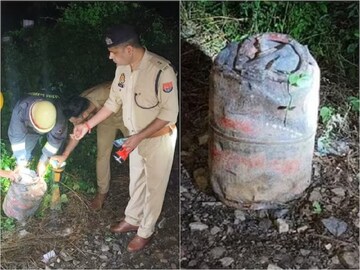 এই সিলিন্ডারই উদ্ধার হয়েছে রেললাইন থেকে।