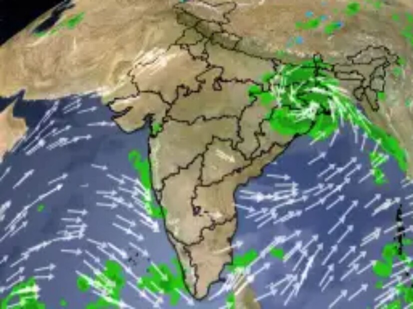 একটি ঘূর্ণাবর্ত দক্ষিণ-পশ্চিম রাজস্থান এবং তৎসংলগ্ন দক্ষিণ-পূর্ব রাজস্থানের নিচু অংশে অবস্থান করছে এবং আরব সাগর থেকে আর্দ্রতার সক্রিয় বাতাস প্রবাহ শুরু হয়েছে।