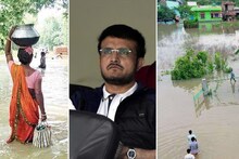 বাংলার বন্যা দুর্গতদের জন্য বড় সিদ্ধান্ত সৌরভের, সাহায্যের জন্য দাদা যা করলেন..