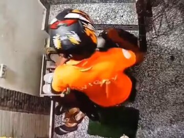 এই ভিডিওই ভাইরাল হয়েছে। ছবি- এক্স