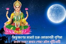 কোজাগরী পূর্ণিমা কখন শুরু হচ্ছে? কতক্ষণ থাকবে? রইল শুভদিনের খুঁটিনাটি...