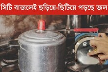 কুকারের সিটি বাজালেই ছড়িয়ে-ছিটিয়ে পড়ছে জল, চাল! ঢাকা লাগানোর আগে শুধু..
