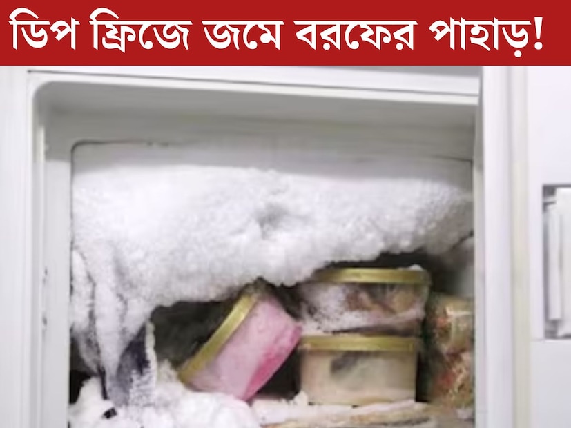 একগাদা বরফ জমে ডিপ ফ্রিজ খোলাই দায়। কিছু রাখা তো দূর অস্ত। এই চেনা সমস‍্যায় পড়তে হয় বেশিরভাগ পরিবারকেই। কিন্তু জানেন কী ফ্রিজের কোন সমস‍্যার কারণে অতিরিক্ত বরফ জমতে থাকে ফ্রিজে? খুব সহজে কীভাবে মিলবে মুক্তি? 