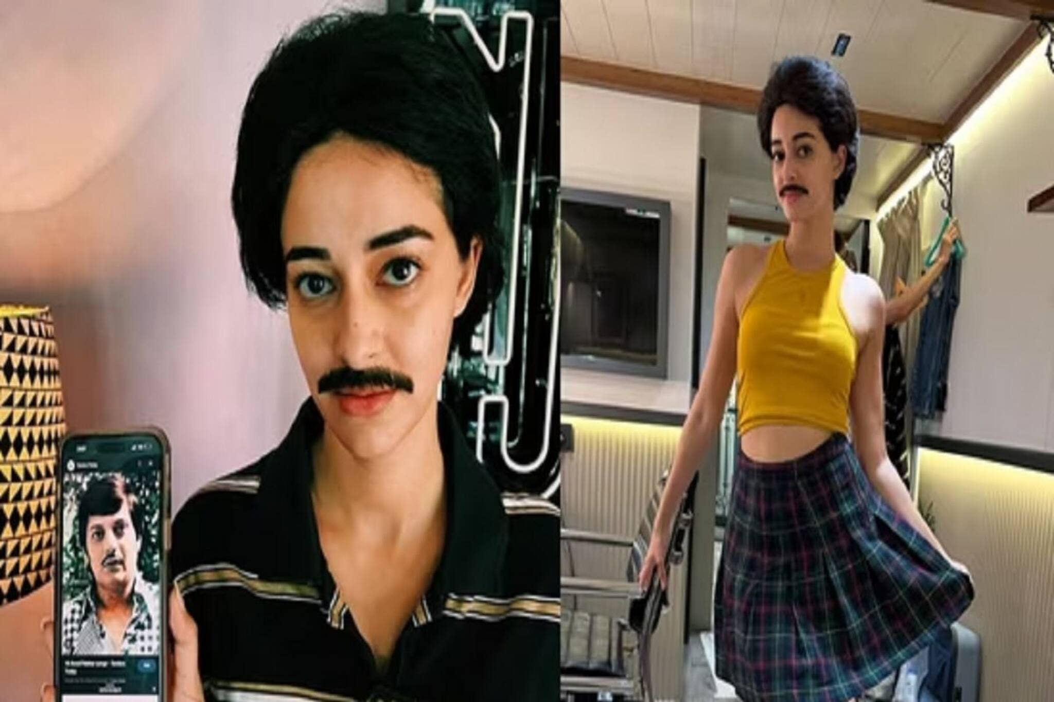 গোঁফ লাগিয়ে অমল সাজলেন অনন্যা, এ কী কাণ্ড! দেখুন ভিডিও