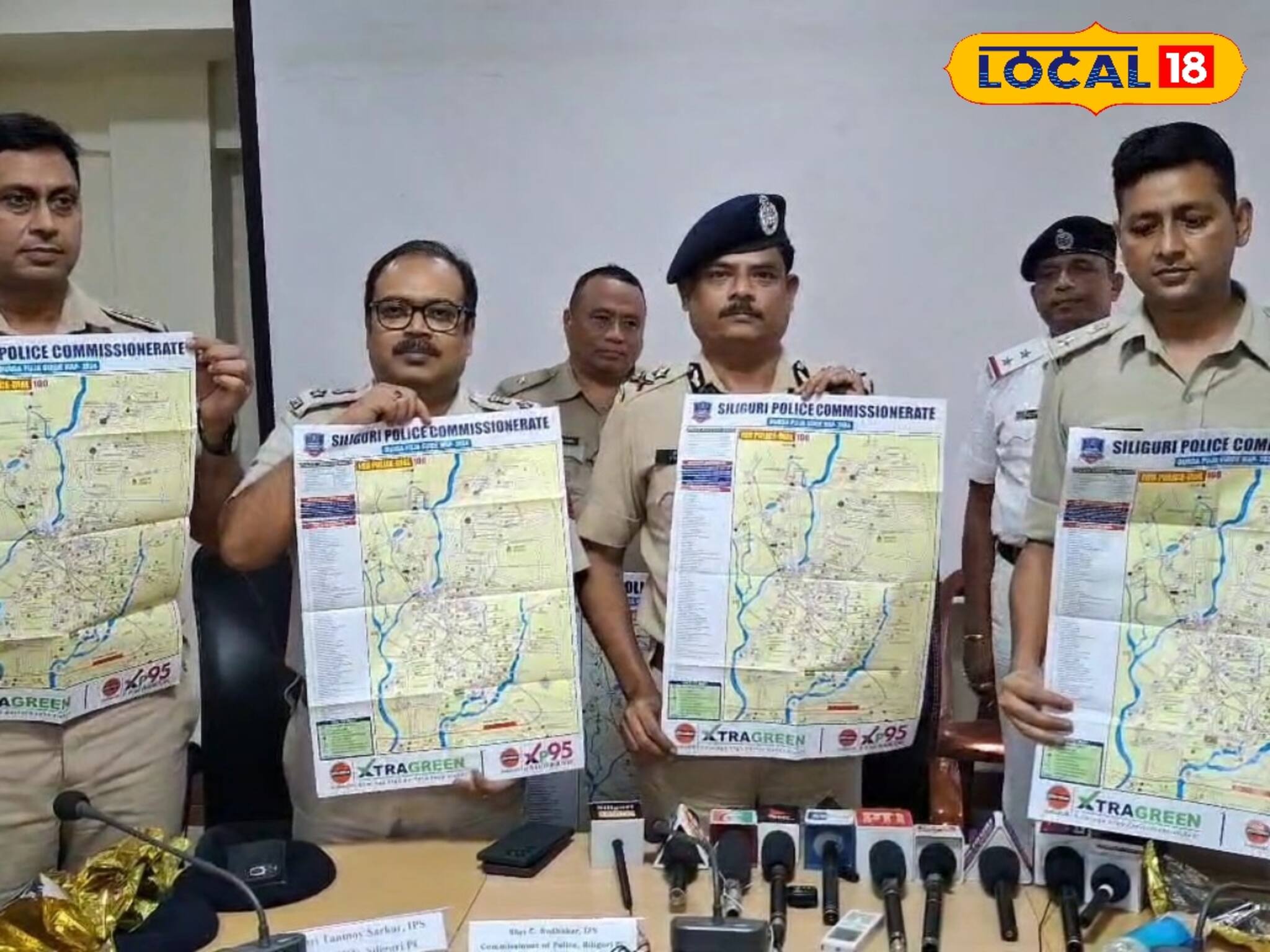 শিলিগুড়িতে প্রকাশিত হল পুজোর গাইড ম্যাপ! দেখে নিন কোন রাস্তায় ‌ঘুরবেন পুজোতে