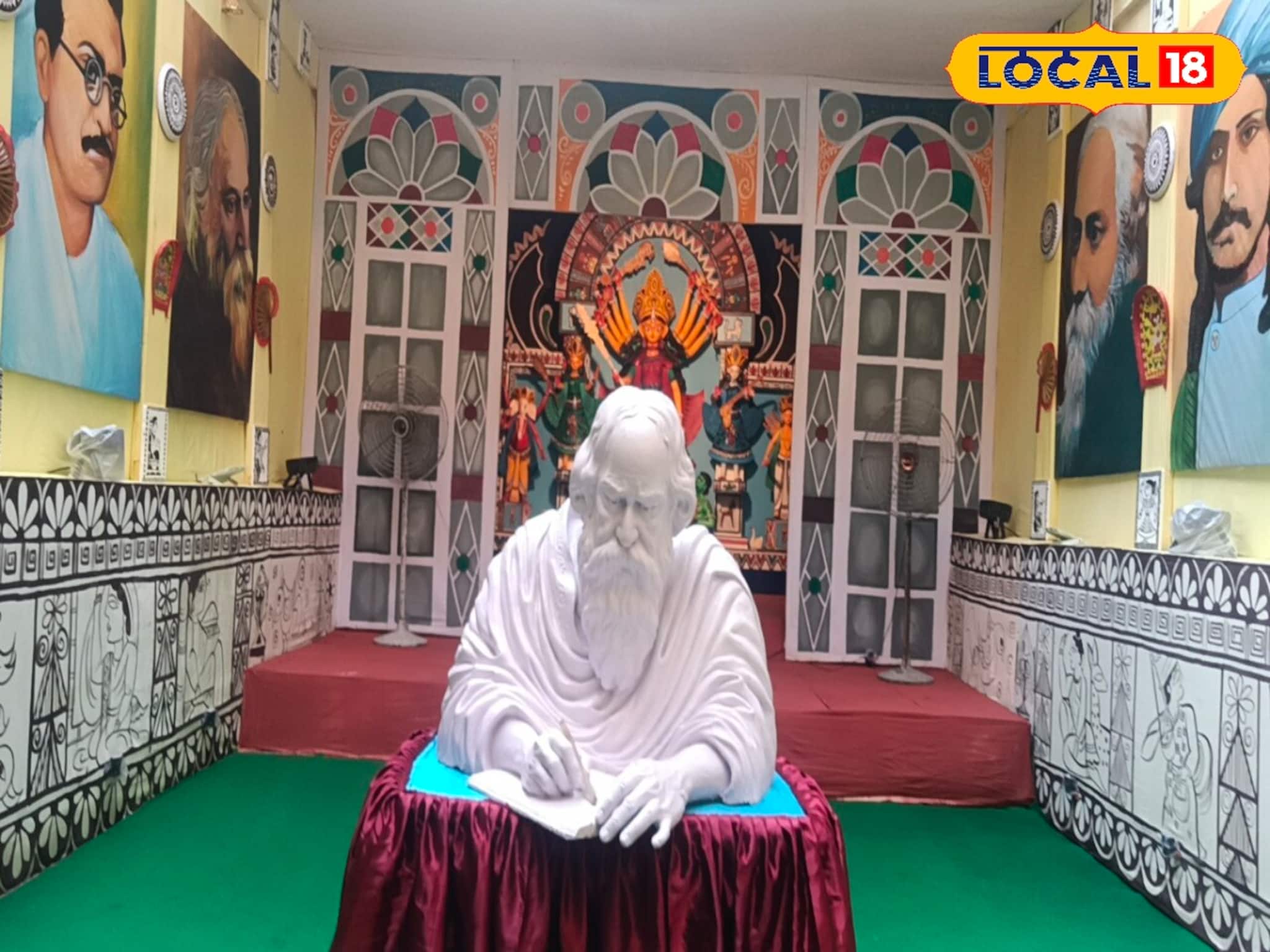 রবীন্দ্রনাথ ঠাকুরের অদেখা ছবি! কোন সময় কেমন ছিলেন বিশ্বকবি? পুজোর বিশেষ থিম