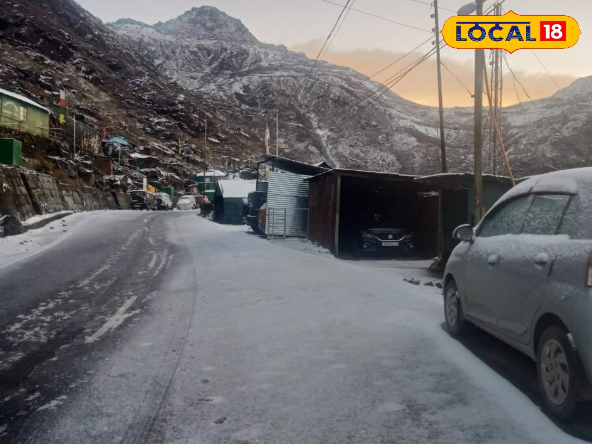 সেরথাঙ ছাঙ্গু এলাকা ঢাকল সাদা বরফের চাদরে! বেজায় খুশি পর্যটকরা, দেখুন ফটো