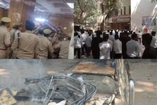 আদালতে বিচারকের সঙ্গে হাতাহাতিতে আইনজীবীদের! আদালতে ভাঙচুর, লাঠিচার্জ পুলিশের