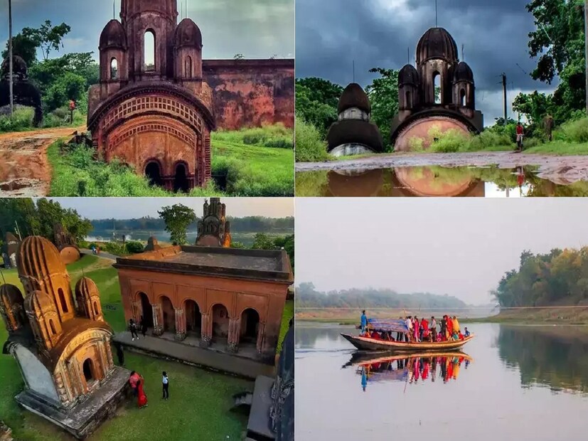 *মন্দিরময় পাথরার ইতিহাস কমবেশি সকলেই জানেন, তবে পাথরার এই মন্দিরময় ক্ষেত্র থেকে ঢিল ছোঁড়া দূরত্বেই রয়েছে এত সুন্দর জায়গা, যা আপনি আগে কখনওই যাননি। পাথরার মন্দির হয়তো দেখতে গিয়েছেন অনেকবার, তবে অনতি দূরে থাকা জমিদার বাড়ির ধ্বংসাবশেষ, তাদের তৈরি বিশেষ কয়েকটি মন্দির, রাস মঞ্চ দেখলে আপনি অবাক হবেন। তাই দুর্গাপুজোর ডেস্টিনেশন হোক এই জায়গা। প্রতিবেদনঃ রঞ্জন চন্দ। সংগৃহীত ছবি। 