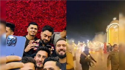 রশিদ খানের বিয়ে -Photo Courtesy- X Account রশিদ খানের বিয়ে -Photo Courtesy- X Account