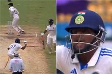 সরফরাজ খান পিচের মাঝখানে ও কী করছিলেন! পন্থের সঙ্গে রান নিতে গিয়ে হলেন ভাইরাল