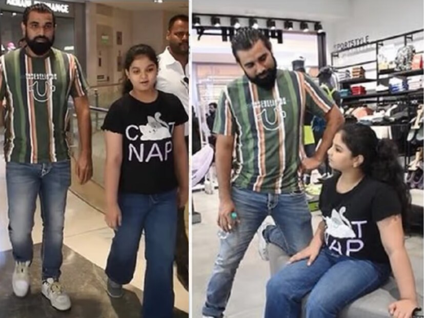 ভাইরাল হয়ে ভিডিওতে দেখা যায় মেয়েকে নিয়ে শপিং মলে ঘুরছেন টিম ইন্ডিয়ার তারকা পেসার।  মেয়েকে জামা-জুতো ও অন্যান্য পছন্দের জিনিসও কিনে দিতে দেখা যায় মহম্মদ শামিকে।