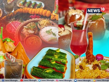 রকমারি বাঙালি পদের সঙ্গে সৌদি আরবের গন্ধ মাখা কাবসা বিরিয়ানি, পুজোর জমজমাট খাবার