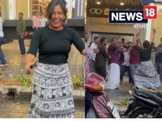 জ্যামে আটকে ছিলেন মহিলা, হঠাৎ অটো থেকে নেমে যা করলেন...দেখুন ভিডিয়ো