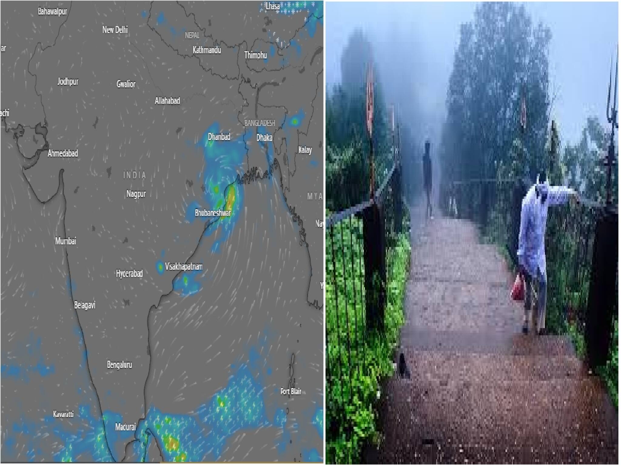 মেগা বৃষ্টি,ঝপঝপিয়ে নামছে তাপমাত্রার পারদ, কালীপুজোর আগেই পাহাড়ে মেগা ঠান্ডা