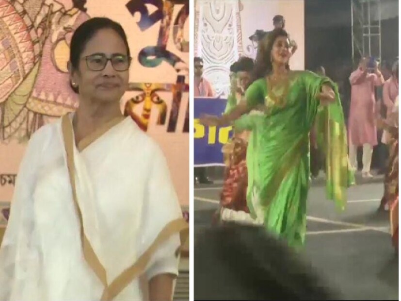 শ্রীভূমির হয়ে পা মেলাতে দেখা গেল বিধায়ক সায়ন্তিকা বন্দোপাধ্যায়কে। শ্রীভূমি স্পোর্টিং ক্লাবের শোভাযাত্রায় নৃত্য পরিবেশন করলেন বিধায়ক-অভিনেত্রী সায়ন্তিকা বন্দ্যোপাধ্যায়ের। পরে বরানগরের একটি পুজোর শোভাযাত্রাতেও দেখা যায় স্থানীয় বিধায়িকাকে। নৃত্য পরিবেশন করেছেন অভিনেত্রী ঋতুপর্ণা সেনগুপ্ত। তবে এবার নৃত্য পরিবেশন করে আলাদা করে নজর কেড়েছেন মন্ত্রী চন্দ্রিমা ভট্টাচার্য।
