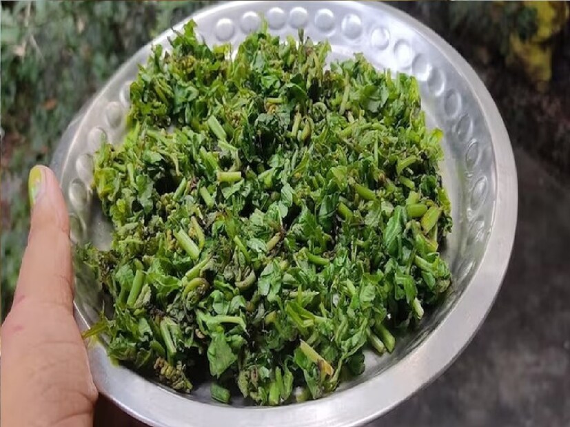 ঢেঁকি শাকে ভিটামিট সি রয়েছে। ভিটামিন সি অ্যান্টি-অক্সিড্যান্ট হিসাবে অত্যন্ত কার্যকর। ত্বকের জৌলুস ধরে রাখতে দারুণ কার্যকর এটি।