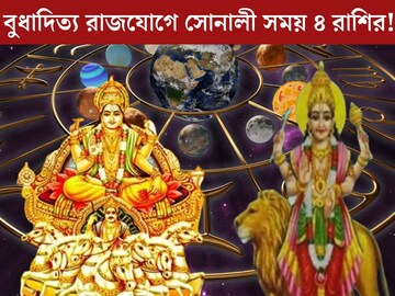 সূর্য-বুধের মহামিলন, বুধাদিত‍্য রাজযোগে সোনালী সময় ৪ রাশির! উপচে পড়বে টাকা