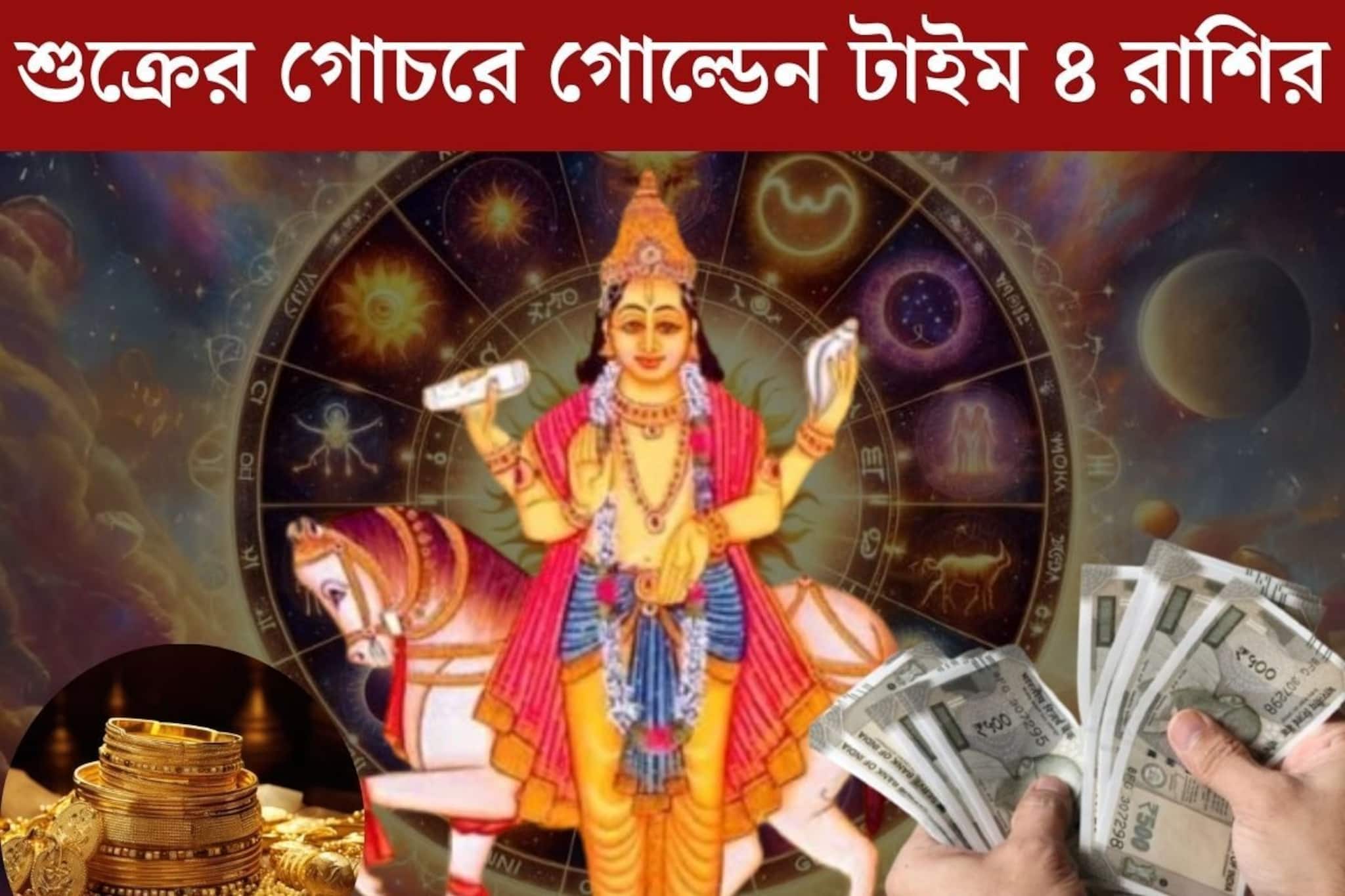 স্থান পরিবর্তন করবেন ‘সম্পদের দাতা’ শুক্র! ৪ রাশির গোল্ডেন টাইম আসছে...