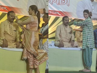 ফোঁটা দিচ্ছেন নুসরত, শঙ্খ বাজাচ্ছেন সায়নী! বৃদ্ধাশ্রমে জমজমাট ভাইফোঁটা মন্ত্রী অরূপের, আর কে ছিলেন অনুষ্ঠানে? বিরাট চমক!