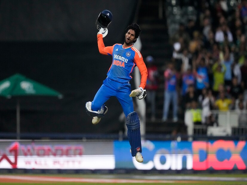 এটা বিদেশের মাটিতে টি টোয়েন্টিতে ভারতীয় দলের সবচেয়ে বড় স্কোর হল৷ যা ২৮৩ ৷ Photo- AP