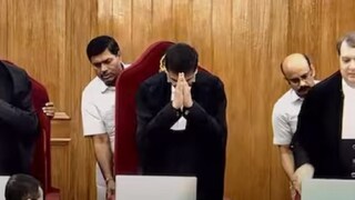 বিদায়ী ভাষণে সবাইকে ধন্যবাদ জানালেন প্রধান বিচারপতি ডি ওয়াই চন্দ্রচূড় (Photo: YouTube/SC)