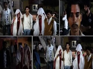 বিয়ে করে গ্রামে ফিরে নববধূদের নিয়ে সটান থানায় হাজির দুই যুবক