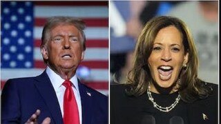 ডোনাল্ড ট্রাম্প না কমলা হ্যারিস, শেষ হাসি কার? ছবি- এপি