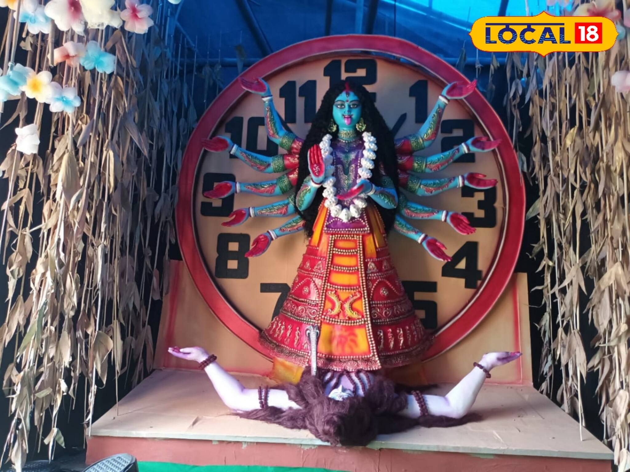 দানার তাণ্ডব ফিকে করতে পারল না মায়ের আরাধনা!কালী পুজোয় জমজমাট পান্ডুয়া