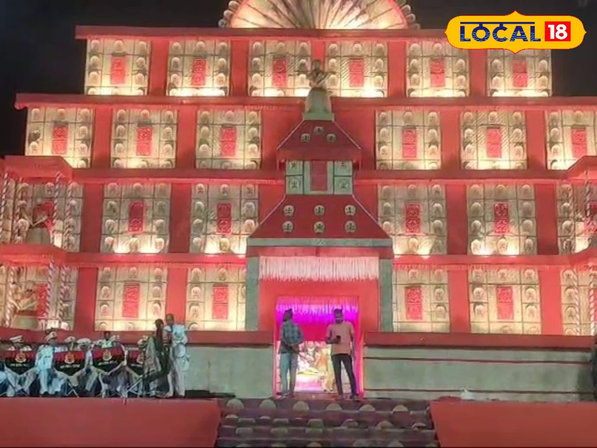 গ্রাম বাংলার বিলুপ্তপ্রায় কুটিরশিল্প ফুটে উঠেছে শিলিগুড়ির এই কালীপুজো মণ্ডপে