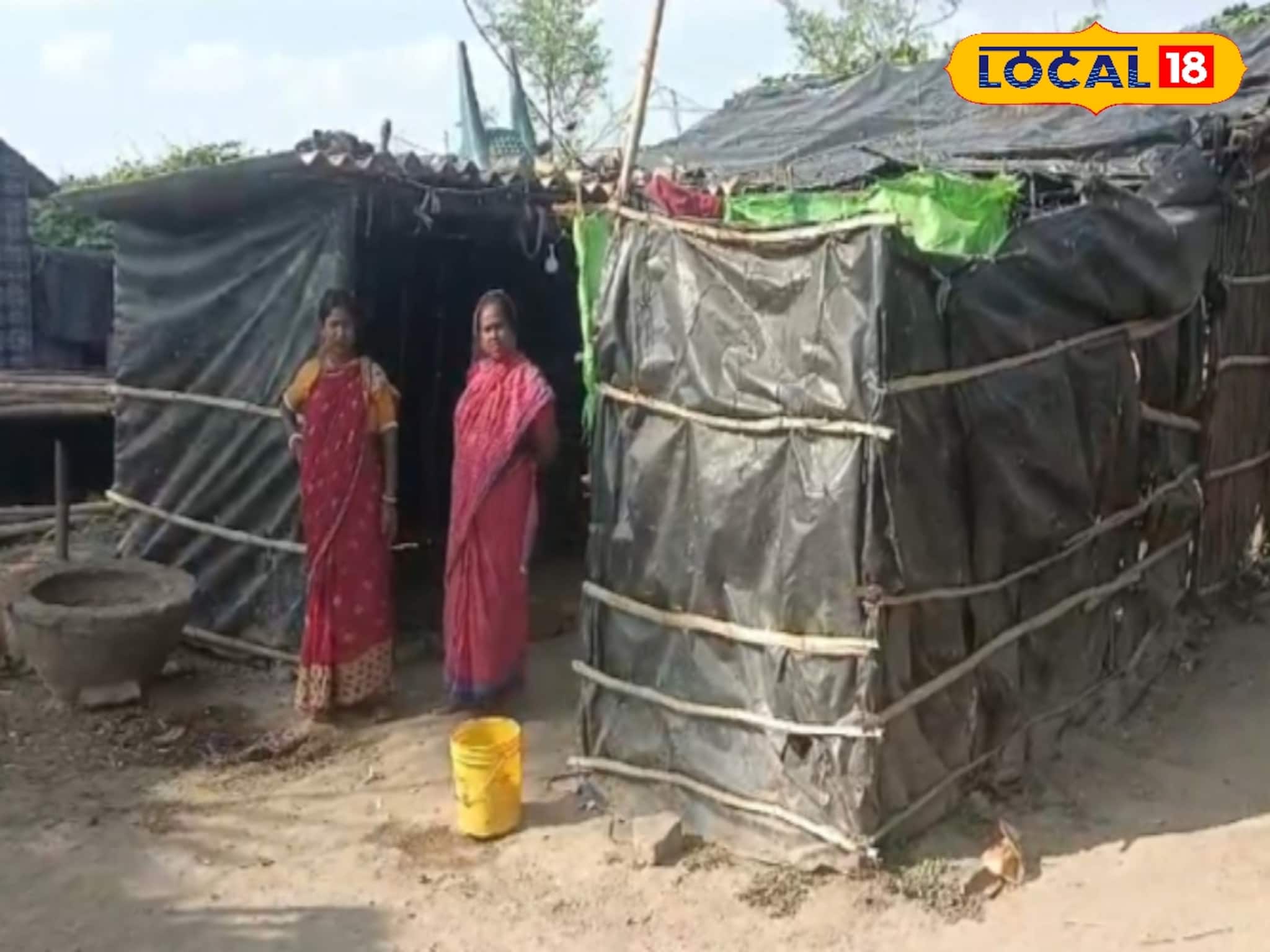 চার বছর কেটে গেল! আজও ত্রিপল ছেড়ে খড়েও ছাউনিও পেল না মালদার ৩০০ পরিবার