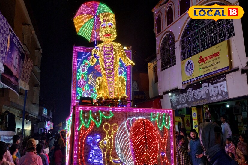এতদিন পর্যন্ত চন্দননগরে এই সমস্ত অত্যাধুনিক মানের আলোকসজ্জা দেখা যেত, তবে সেই আলোসজ্জায় এবার রাসের কার্নিভালে দেখতে পেলেন নবদ্বীপের দর্শনার্থীরা