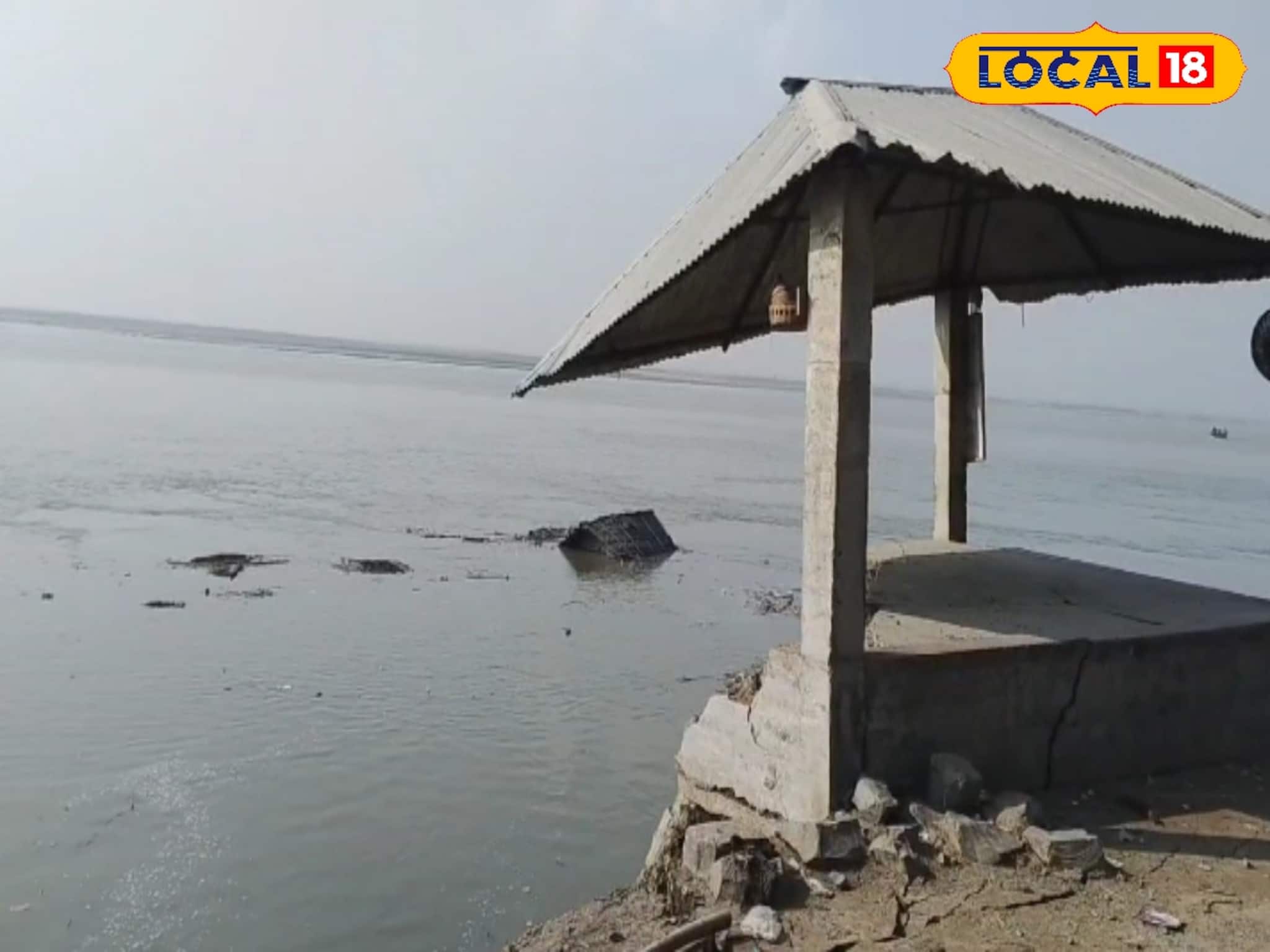 বর্ষা হলেও মানা যায়! শুকনো শুকনোতেই এত বড় ভাঙন গঙ্গায়! কেউ ভেবেই উঠতে পারছেন না