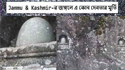 জঙ্গলের মধ্যে হঠাৎ প্রাচীন দেব মূর্তি আবিষ্কার জঙ্গলের মধ্যে হঠাৎ প্রাচীন দেব মূর্তি আবিষ্কার