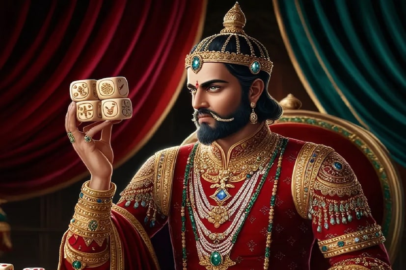 হাড় থেকে তৈরি হয়েছিল পাশা: কথিত আছে, নিজের পিতা সুবলার হাড় থেকে এই পাশাগুলি প্রস্তুত করেছিলেন। কুরু রাজবংশের বিরুদ্ধে প্রতিশোধ নেওয়ার পরিকল্পনার অংশ হিসাবে এই পাশাগুলি তৈরি করা হয়েছিল। আসলে ধৃতরাষ্ট্র শকুনির পিতা ও পরিবারকে বন্দি করে অত্যাচার করেছিলেন। তাই নিজের পিতার হাড় থেকে পাশা তৈরি করার পর শকুনি সেটিকে তন্ত্র-মন্ত্র দিয়ে শক্তিশালী করেন। 
