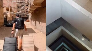 রুমের জানলা খুলতেই হতবাক যুবক (Instagram/@your_passage)