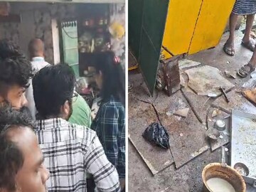 এই চায়ের দোকানেই হামলার শিকার হন অশোক সাউ। প্রতীকী ছবি