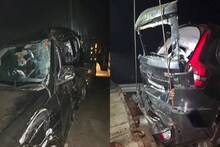 ট্রাকের ধাক্কায় ভয়াবহ দুর্ঘটনা! ভেঙে চুরমার গাড়ি, ৫ চিকিৎসকের রক্ত বইল পথেই!