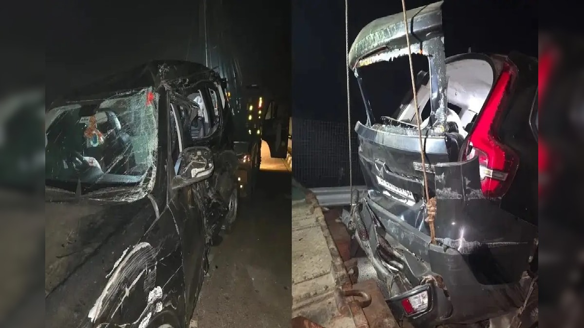 ট্রাকের ধাক্কায় ভয়াবহ দুর্ঘটনা মাঝরাতে! দুমড়েমুচরে গেল গাড়ি, ৫ চিকিৎসকের মর্মান্তিক মৃত্যু…! Kannauj Car accident news 5 doctors death Horrific road accident on Agra-Lucknow Expressway in Kannauj car truck collision on way to Saifai PGI