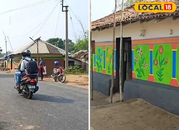 পুরুলিয়ার এই গ্রাম যেন এক টুকরো বিদেশ,রং-তুলির টানে অপরূপ,শীতে যাবেন নাকি?