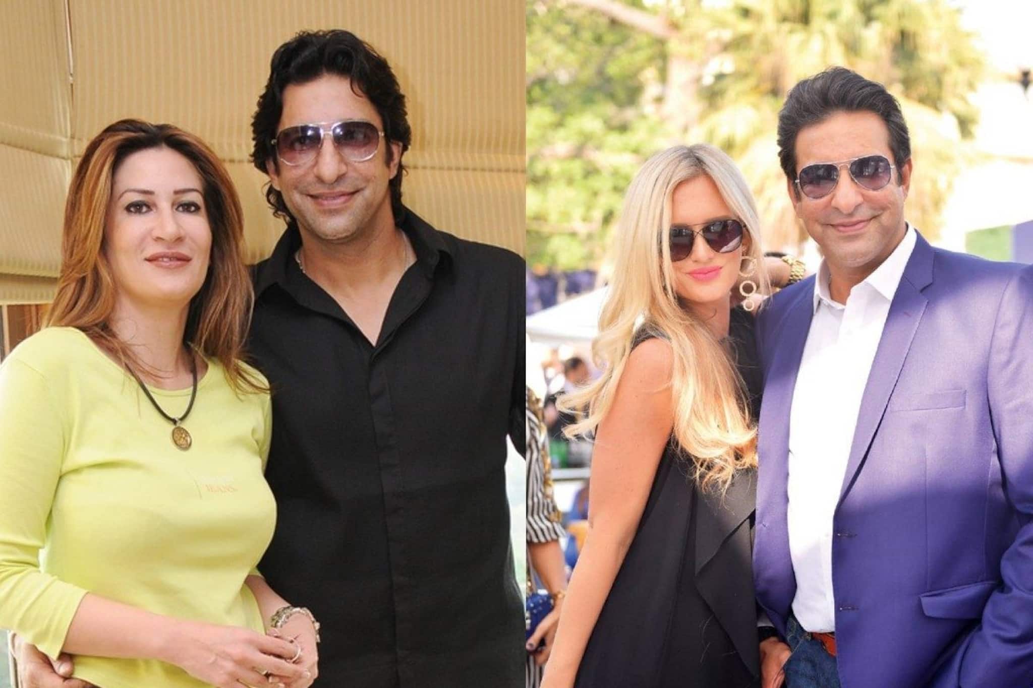 স্ত্রী মারা যান ভারতে, ওয়াসিম আক্রম দ্বিতীয়বার বিয়ে করেন ১৭ বছরের ছোট মহিলাকে