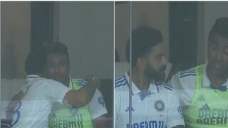 বিরাট ও অশ্বিনের আবেগপূর্ণ মুহূর্ত - Photo Courtesy- Twitter Video Grab